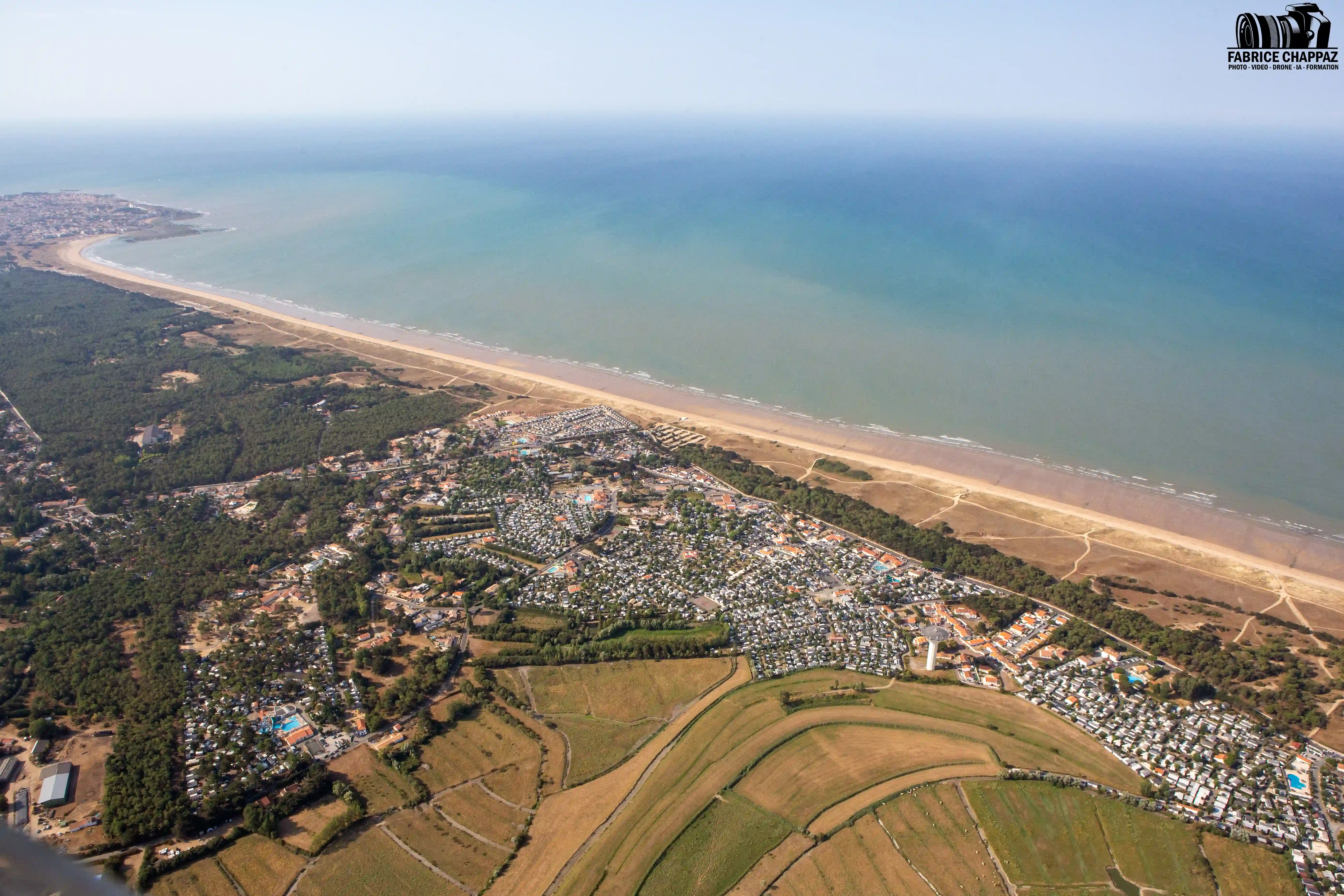 Saint-Hilaire-de-Riez vue du ciel