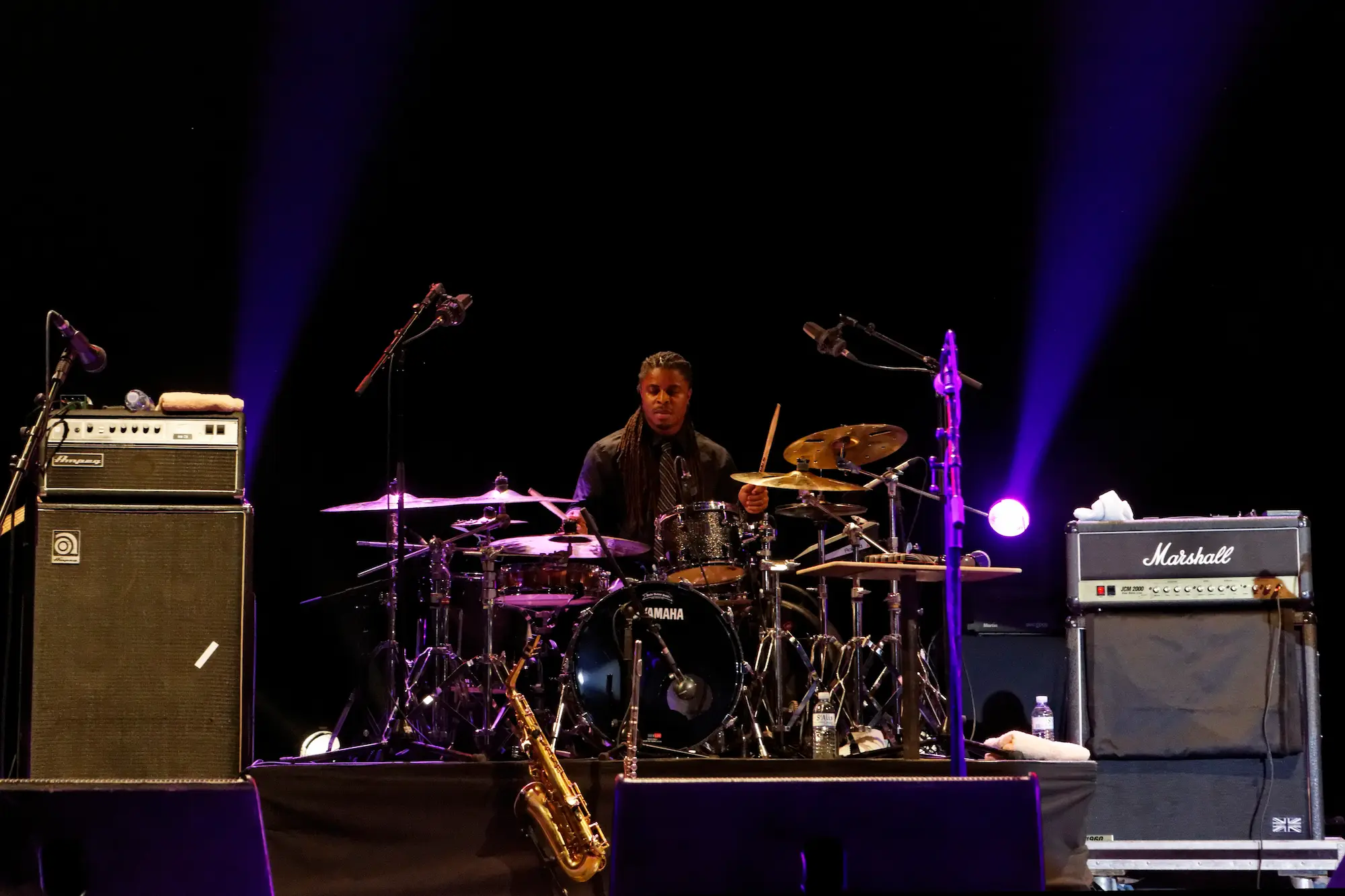 Lumières rouges concert Vendée