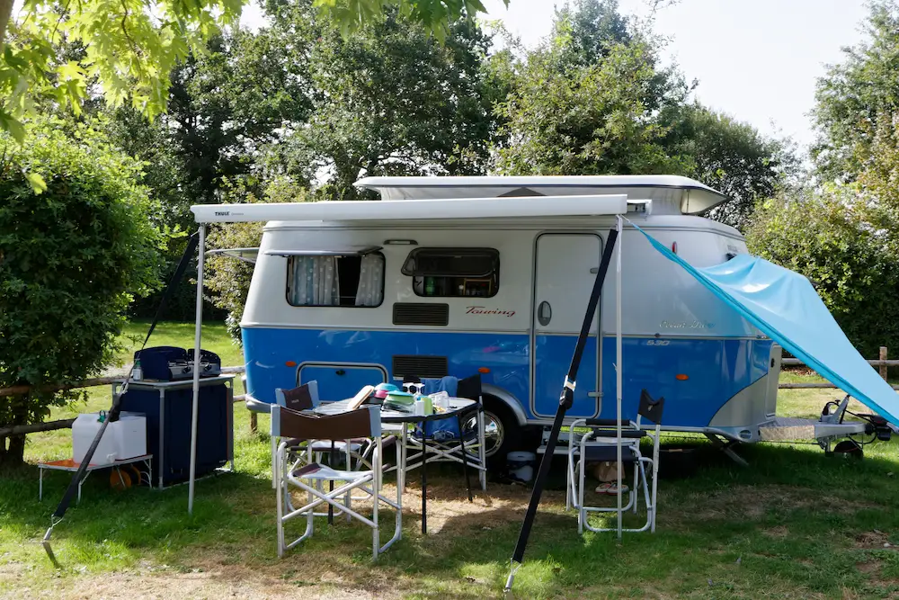 Drone camping Vendée