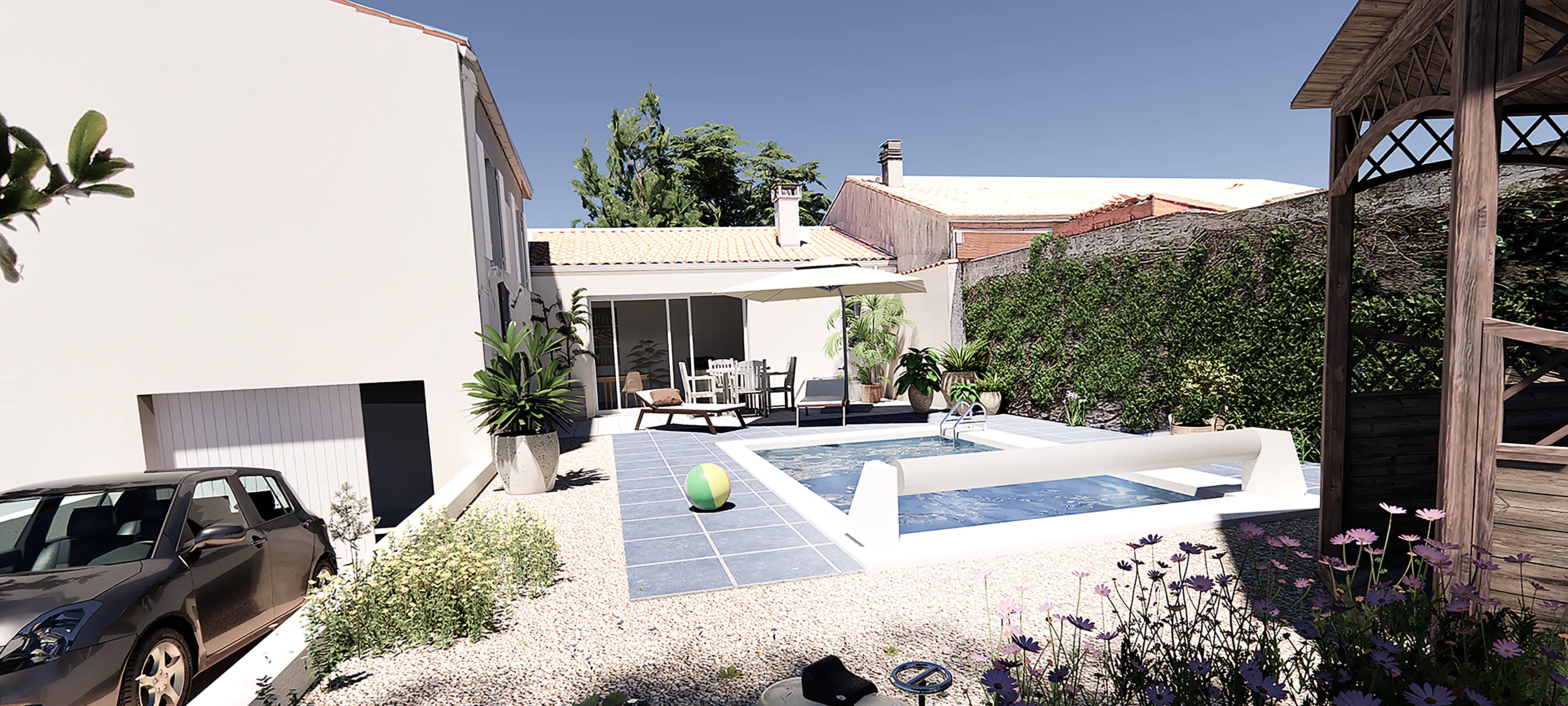 Graphiste 3D Vendée – rendu architectural photoréaliste